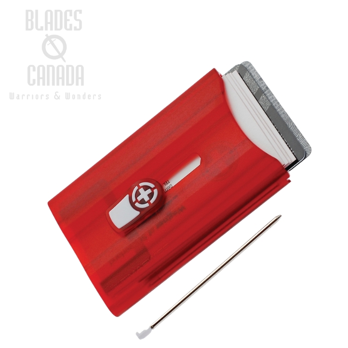 (image for) Wagner 110 Ultimaswiss Wallet Card Holder - Translucent Red